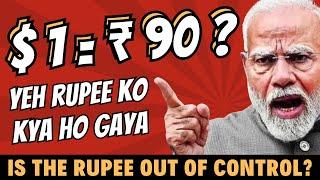 Rupee in free fall: Can it be saved? Should it be saved? Or is it time to give up?