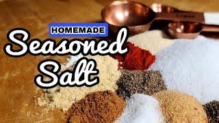 Homemade Seasoned Salt // Never buy it again ️