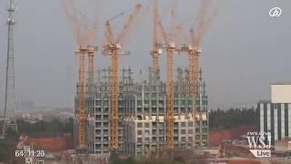 Timelapse costruzione grattacielo di 57 piani in Cina in 19 giorni  ||  ZOOMING STUDIO