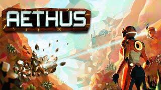 A Tightly Polished & Enjoyable Planet Exploration Mining Survival Game - AETHUS