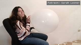 New Post on my Patreon! (Sarah Looner) Slow and gently Blow to Pop with the second Balloon!