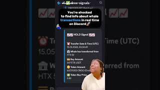 REAL-TIME CRYPTO WHALE TRANSACTION ALERTS