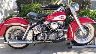 1959 Harley Davidson FLF DuoGlide Sport Solo with Chrome Package
