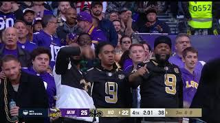 Vikings vs Saints DEVASTATING Double Doink Ending in London!