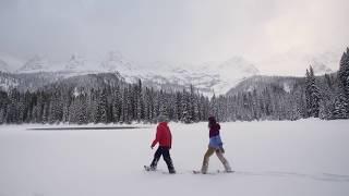 Island Lake Lunch and Snowshoe