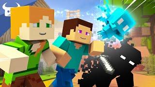 MINECRAFT ALLAY  "The Last Guardian"  Dan Bull Animated Music Video (ft. Miracle Of Sound) [END B]