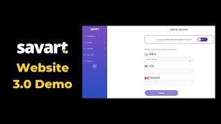 Savart's Website 3.0 Demo | Investment Advisory | Sankarsh Chanda | Savart