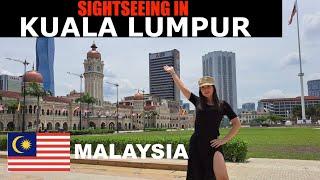 Sightseeing in KUALA LUMPUR, capital of MALAYSIA