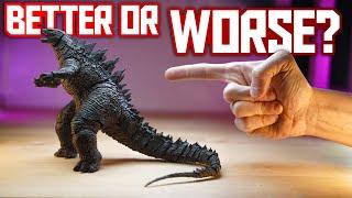 Is the Totally New Godzilla Sculpt from HIYA Toys better or Worse? - Shooting & Reviewing