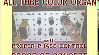 All Tube Color Organ - Proof of Concept