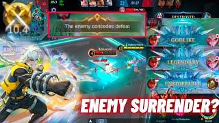 YIN JUNGLER TOO OP! ENEMY AUTO SURRENDER IN 10 MINS? | M WORLD YIN GAMEPLAY HIGHLIGHTS | MLBB