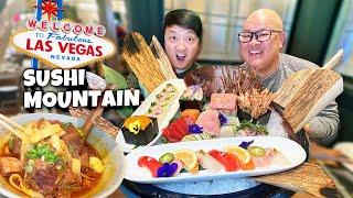 BEST Hand Made Noodles & Sushi MOUNTAIN in Las Vegas with Philip Tzeng