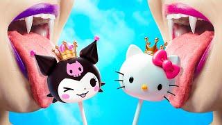 Hello Kitty и Куроми стали принцессами! / Как стать красивой принцессой?!