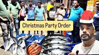 #christmas च्या #order ची मासळी घायाला आलो #karanjajetty ला