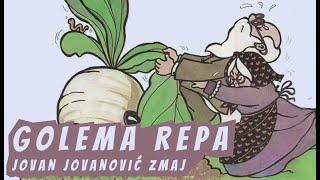 Golema repa (Deda i repa) - Jovan Jovanović Zmaj [Riznica pesama za decu] Najlepše dečije pesme