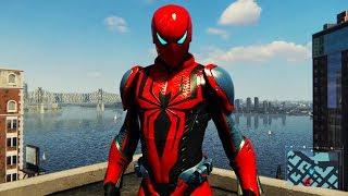 Spider-Man PS4 - Spider Armour MK III Suit Free Roam Gameplay