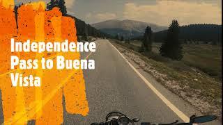 Ducati Scrambler Motorcycle ride - Independence Pass to Buena Vista - Beautiful Colorado