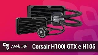 Watercooler Corsair H100i GTX e Corsair H105 [Review] - TecMundo