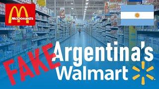 Experience Argentina's FAKE Walmart (Hiper Changomas) & Bonus McDonald's Tasting