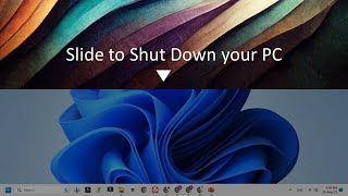 Enable Slide to Shutdown Feature in Windows 10/11