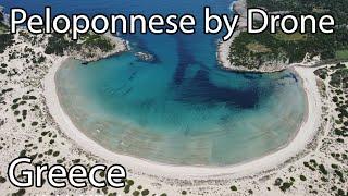 Discovering the Peloponnese by drone, Greece 4K