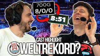 WELTREKORD? | 8/0/0 in 8 Minuten! | Cast Highlight mit Tolkin | EINS vs AFW