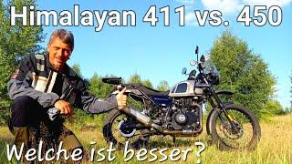 Royal Enfield Himalayan | Welche ist besser? Vergleich Himalayan 450 und Himalayan 411 #royalenfield