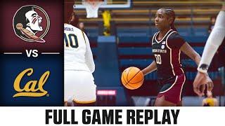 Florida State vs. Cal Full Game Replay | 2024-25 ACC Women's Basketball