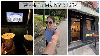 Week In My NYC Life | Productive Days, Home Improvement & Taste Test!