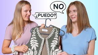 Story about my sister and me (Intermediate Spanish)