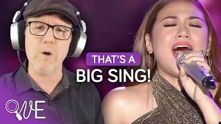 Vocal Coach REACTION & ANALYSIS  Morissette ️ Asia Song Festival 2017 (LIVE) 