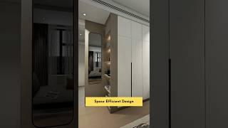 Space Efficient Design  #interiordesign #3dinterior #designing