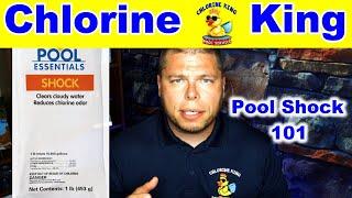 Pool Shock | How Often & How To Shock Your Swimming Pool | Pool Chemistry 101