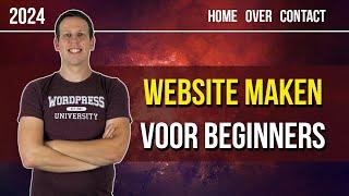 WORDPRESS WEBSITE MAKEN IN 2024 MET ELEMENTOR  | GRATIS WORDPRESS CURSUS