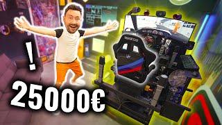 Big Car and Airplane Simulator Setup at 25,000 €!