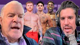 Jim Lampley on Ryan Garcia's ERRATIC behavior • Canelo not fighting Benavidez & Joshua vs Ngannou