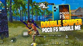 Poco f5 5G Mobile Me Double Sniper Use | Double Sniper | Free Fire Gameplay