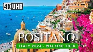 POSITANO Walking Tour 4K ITALY 2024  ️ with CAPTIONS