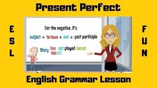 Present Perfect | Fun English Grammar Lessons | Learn English