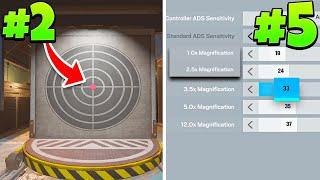 5 Tips To INSTANTLY Fix Your Aim in Rainbow Six Siege