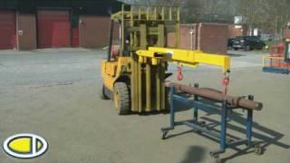 Forklift Extendable Jib - www.forklift-attachments.co.uk