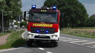 [ Gefahrgutunfall + Unimog im Einsatz! ] Einsatzfahrten Freiwillige Feuerwehr ﻿Bokholt-Hanredder