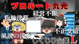 本業がきつすぎてヤバいことになった企業【しくじり企業L】～プロルート丸光～