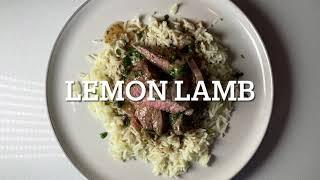 Easy Greek style Lemon Lamb