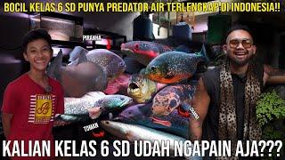 BOCIL KELAS 6 SD PUNYA PREDATOR AIR TERLENGKAP DI INDONESIA!!! KALIAN KELAS 6 SD UDAH NGAPAIN AJA??