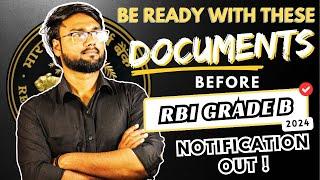 RBI Grade B 2024 Notification | Documents for RBI Grade B Registration | Preparation | UNleash RBI