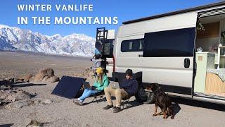 Winter Vanlife in the Mountains