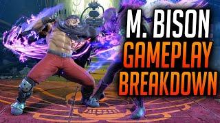 Street Fighter 6 M. Bison Gameplay Breakdown! In-Depth Discussion & Analysis