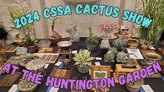 2024 Huntington Cactus Show (Mammillaria, Ariocarpus, Aztekium, Rebutia and More!)