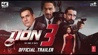 Don 3 | Official Teaser | Shahrukh khan | Priyanka Chopra | Don 3 Trailer Updates | Don 3 Big update